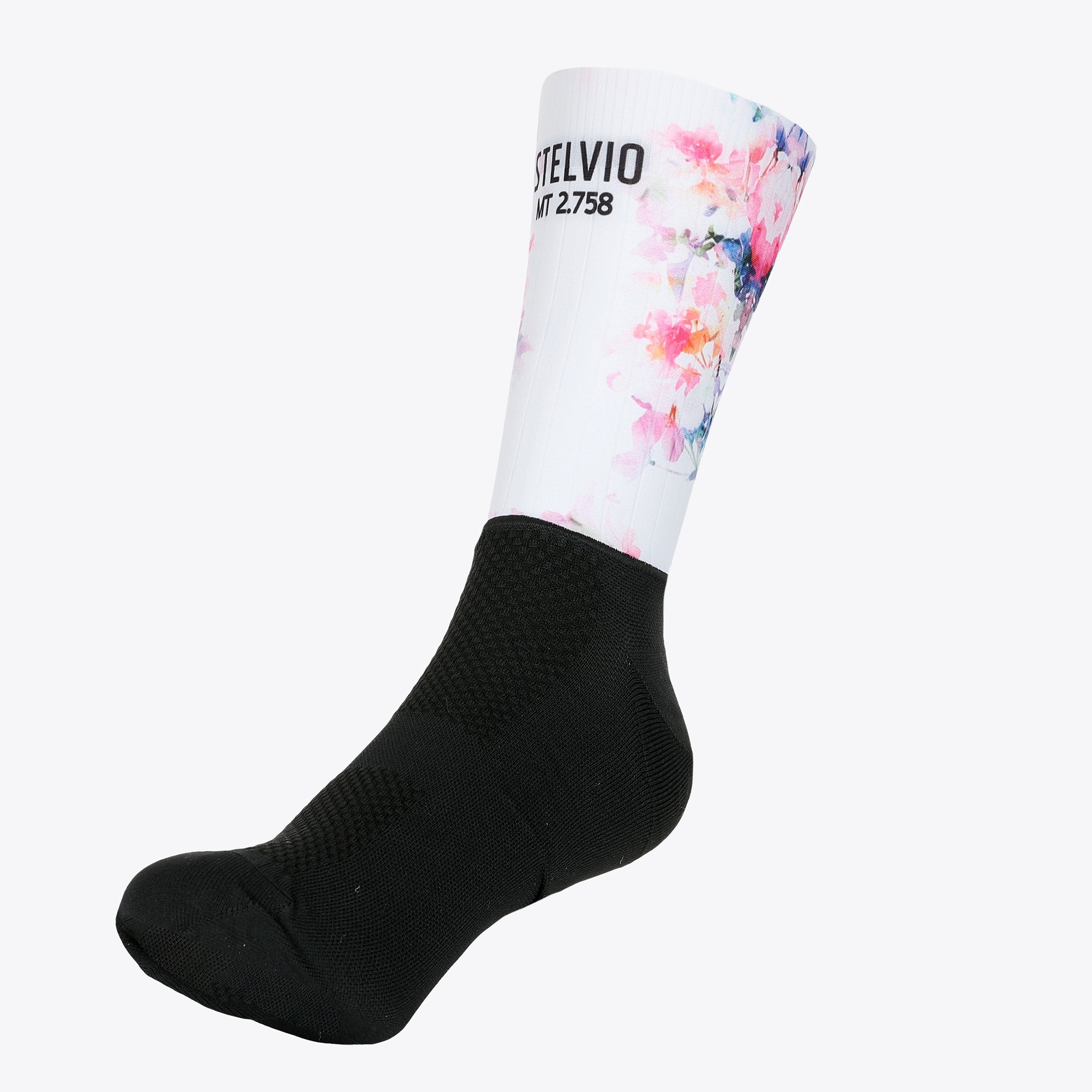 SC Flowers Cycling Socks Stelvio Collection1