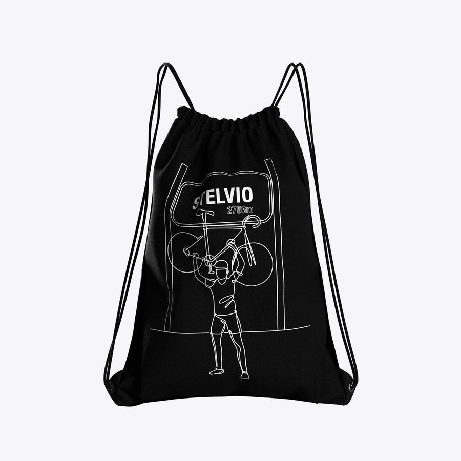 SC Stelvio Finisher Cotton Drawstring Bag