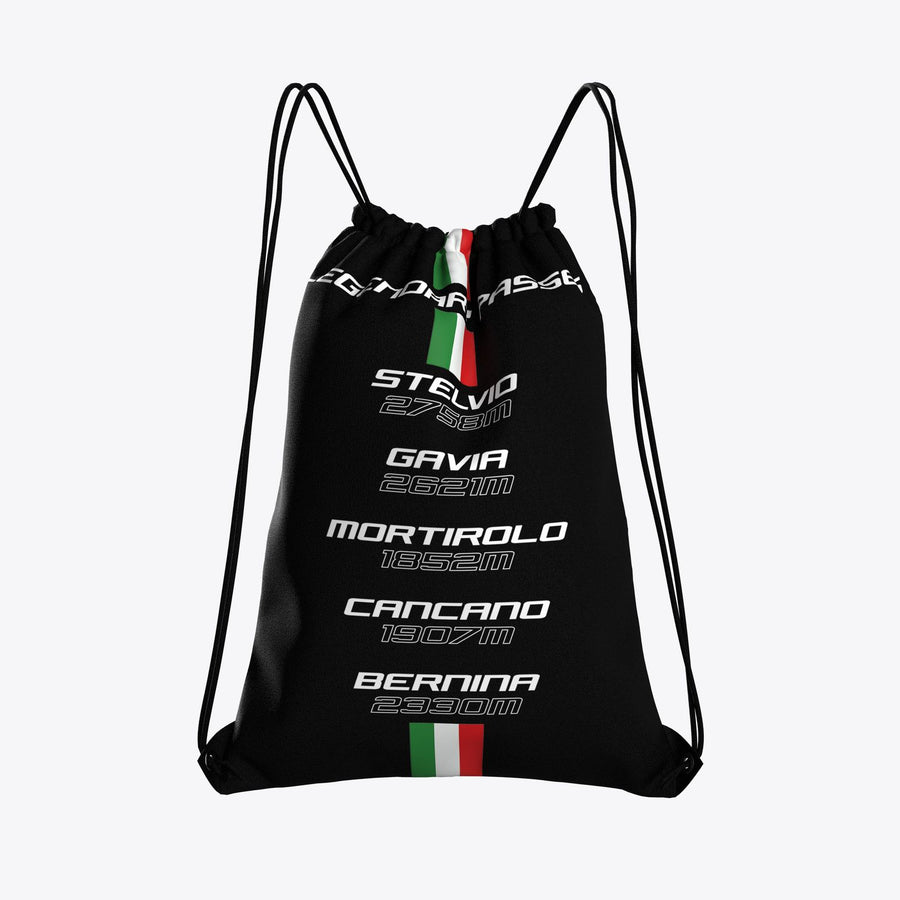 SC Stelvio Finisher Cotton Drawstring Bag