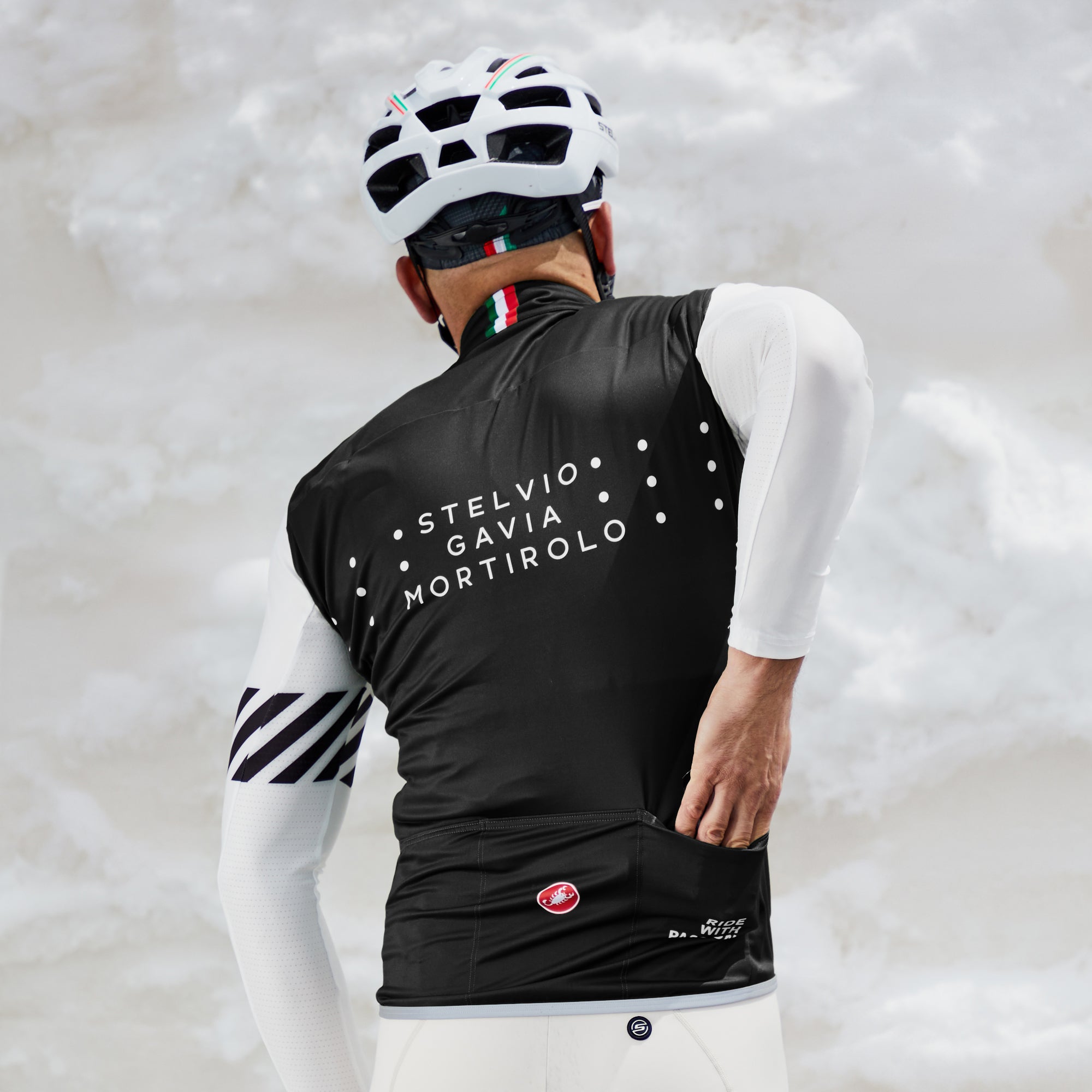 Stelvio Castelli Gore-Tex Windstopper Vest / Solid | Stelvio