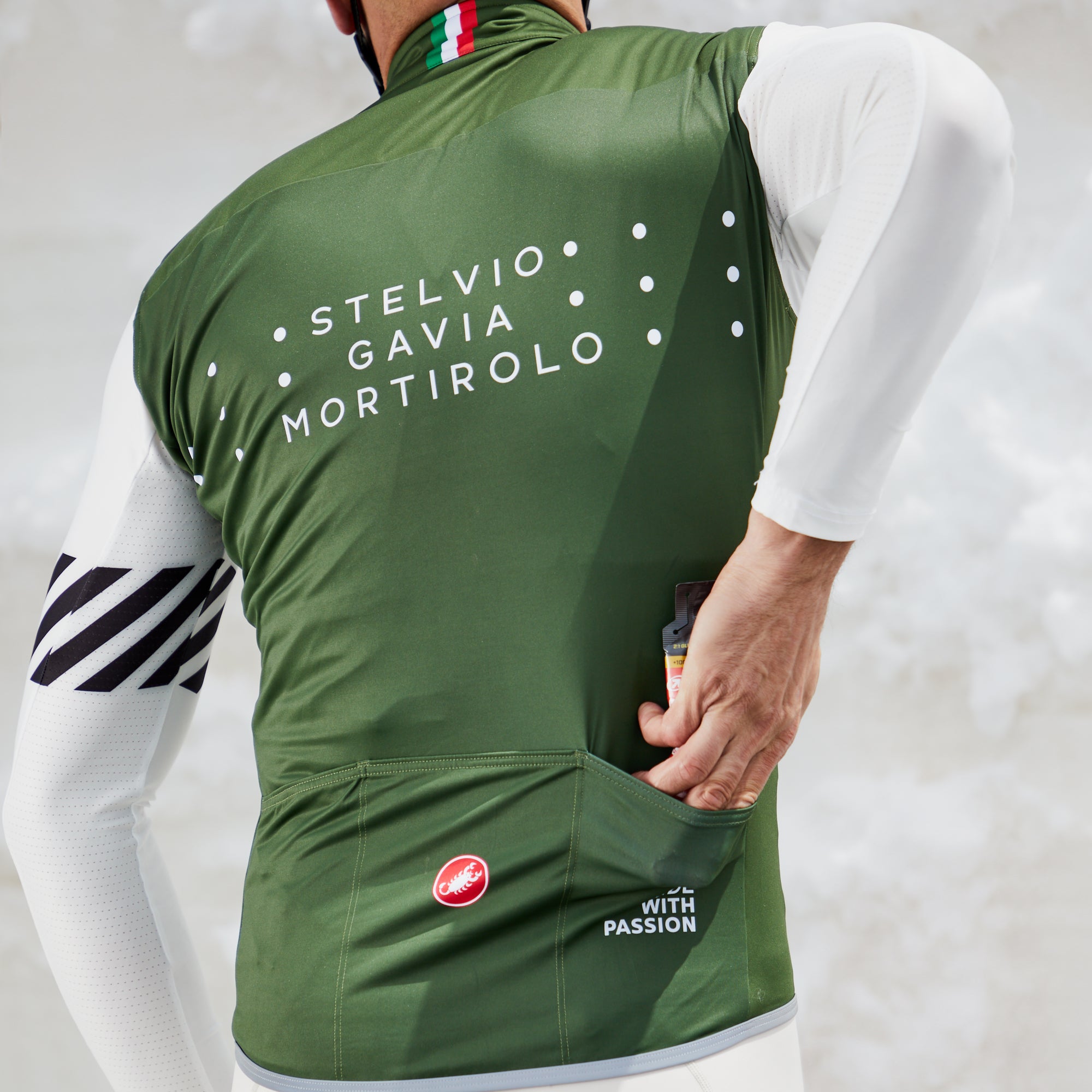 Stelvio Castelli Gore-Tex Windstopper Vest / Solid | Stelvio
