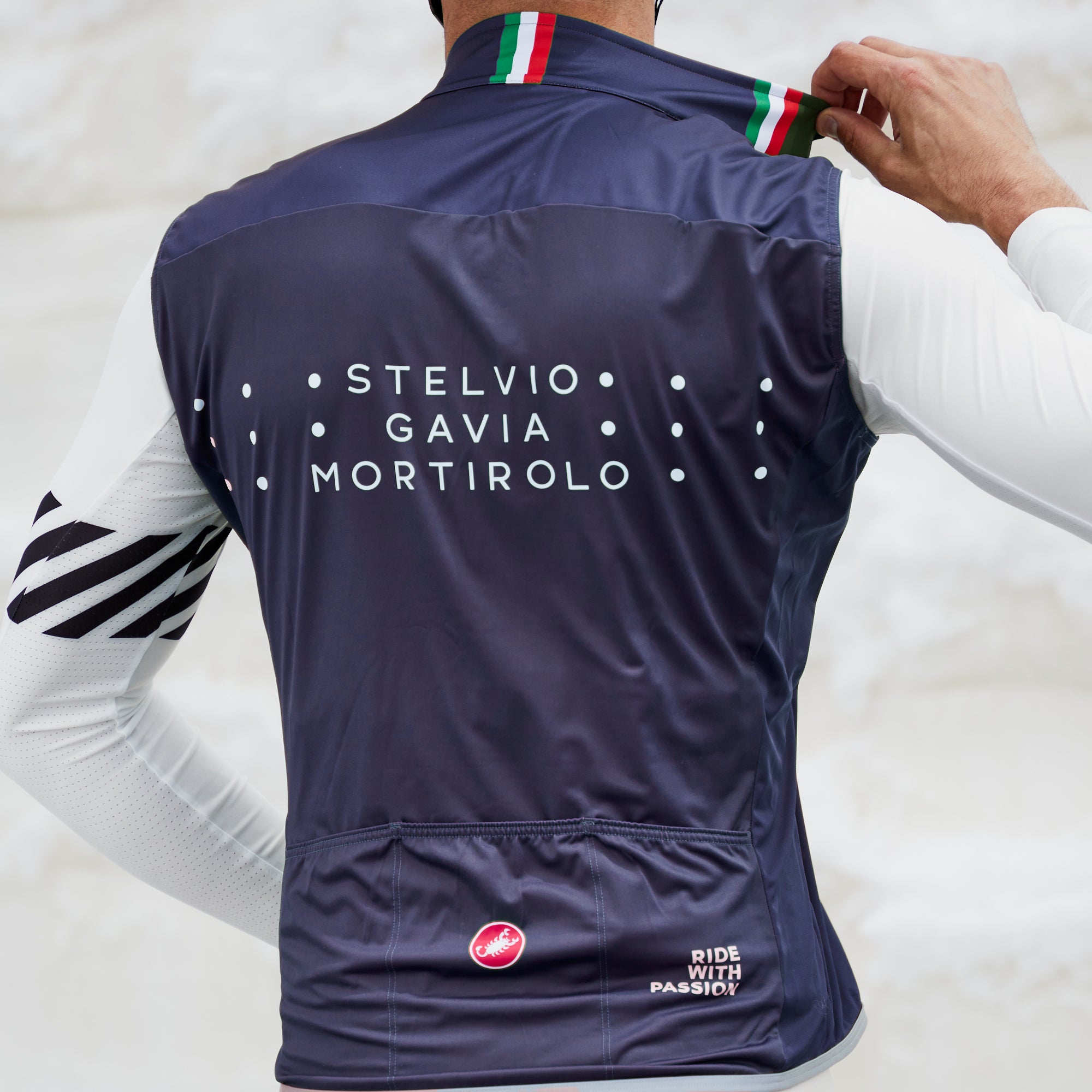 Stelvio Castelli Gore-Tex Windstopper Vest / Solid | Stelvio