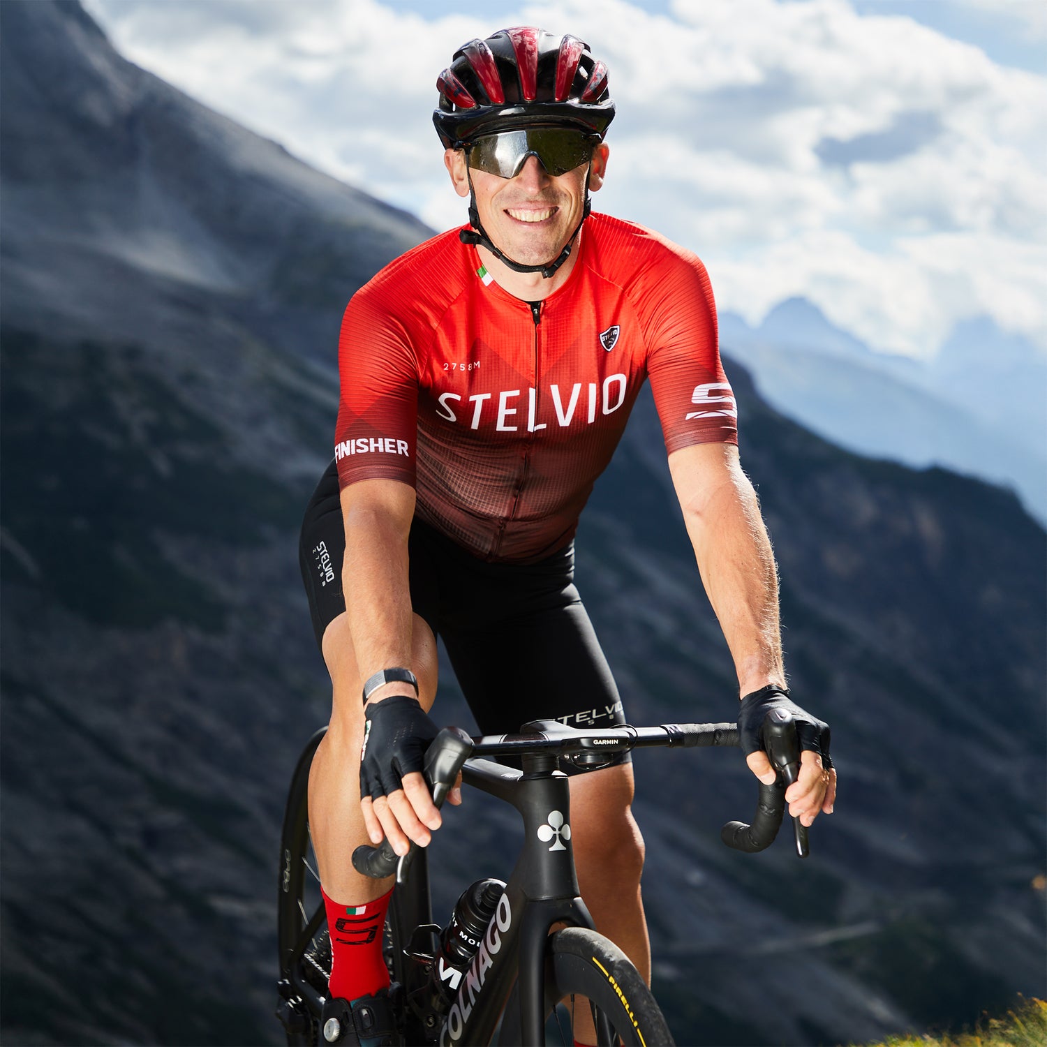 3 pässe tour rennrad SC 3 Passes Radtrikot